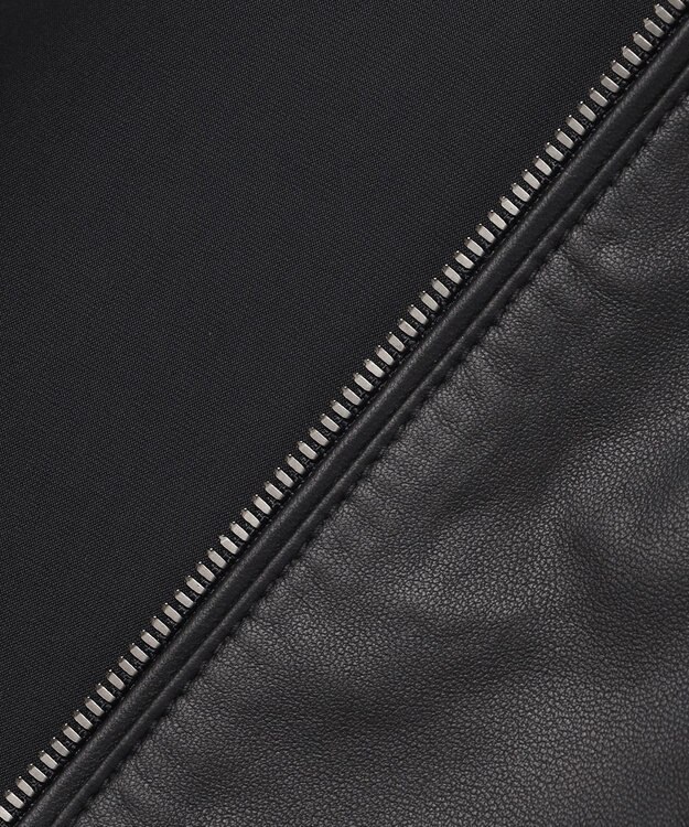 JOSEPH HOMME ライトラムナッパレザー　Ｇジャンタイプ ブラック系