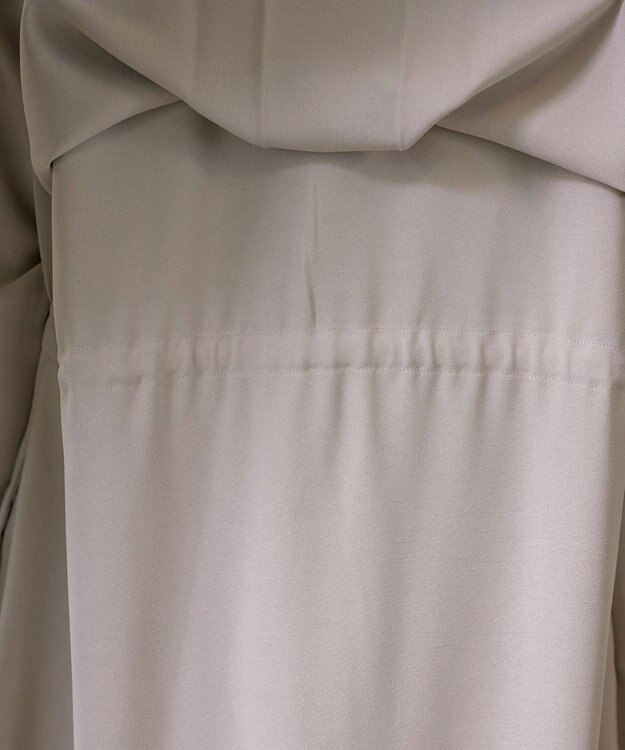 Tiaclasse タックヨーク着流しパフスリ－ブコート グレージュ