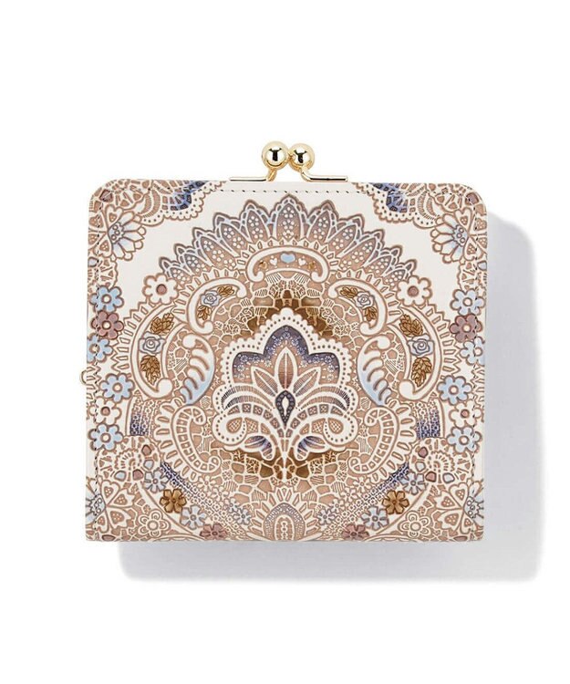 PRESENTERS ROOM 文庫屋大関 / 四角いがま口（アンティークレース） -