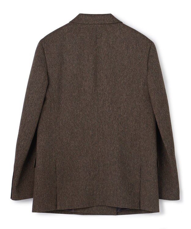 uncrave ウォッシャブルウールライクツイル2 ジャケット キャメルヘリンボーン