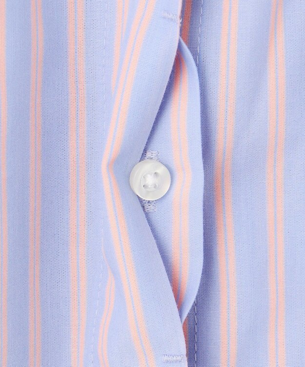 J.PRESS YORK STREET 【WOMEN】コットンタイプライター ドレープシャツ サックスブルー系2