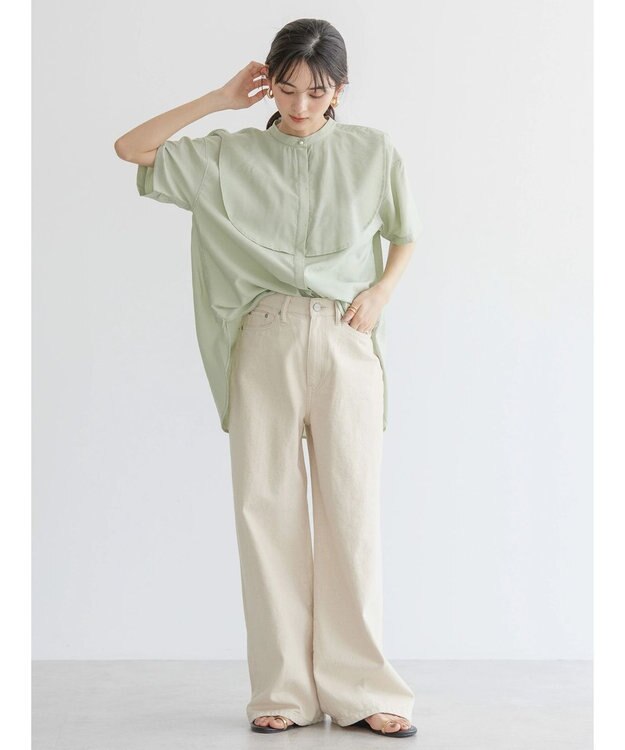 AMERICAN HOLIC フロントフリルブラウス Mint