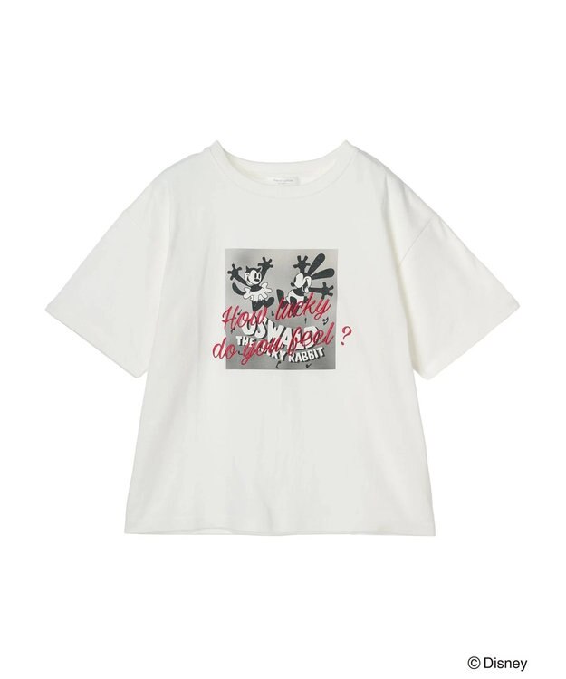 Green Parks オズワルド／グラフィック刺繍半袖ＴＥＥ Off White