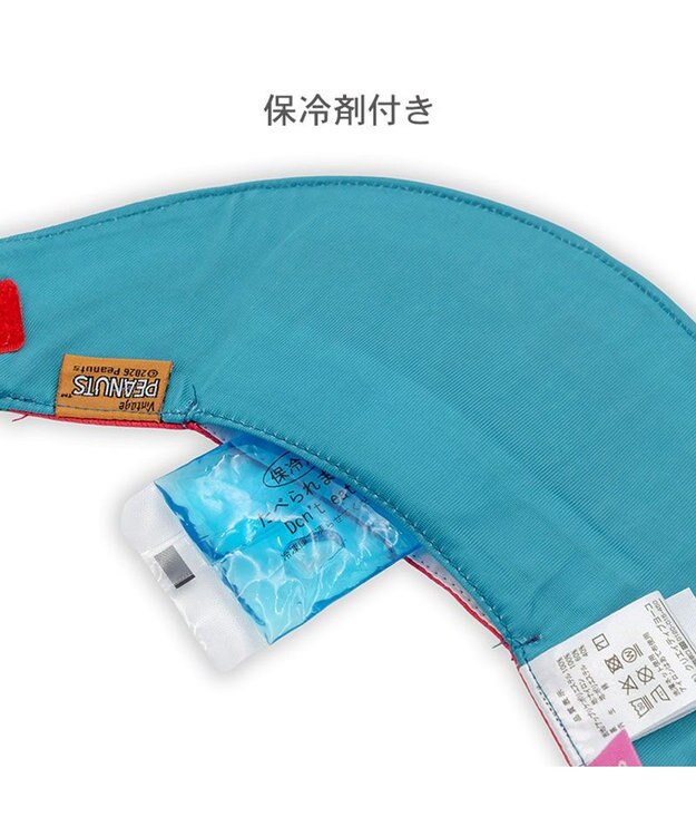 PET PARADISE スヌーピー クールバンダナ 《スイカ柄》 中型犬 大型犬 レッド