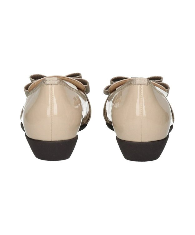 Bridget Birkin ＜2E＞【Bridget Birkin Walk】グログランリボンオペラパンプス ベージュエナメル