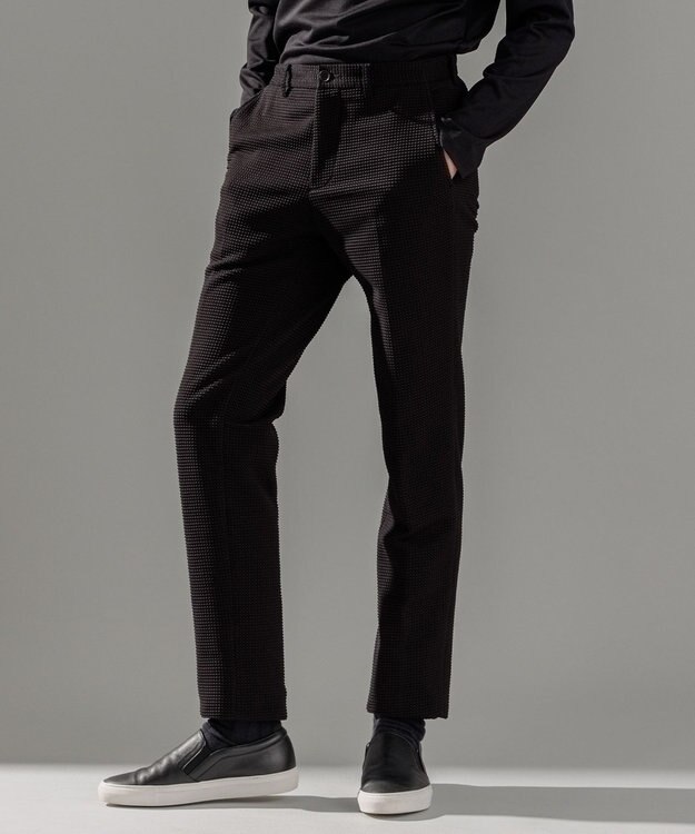 JOSEPH HOMME 【オリジナル素材】ライトタックジャージー / CITY ＜裏地付き＞ ブラック系