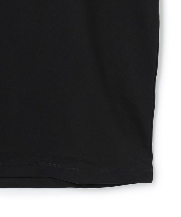 JOSEPH HOMME 【LEON 掲載】スビンソフトジャージー　クルーネック半袖カットソー ブラック系