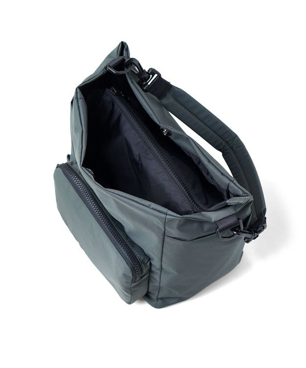 FOLNA RD ブリザテックナイロン 3WAYショルダーバッグ グレー