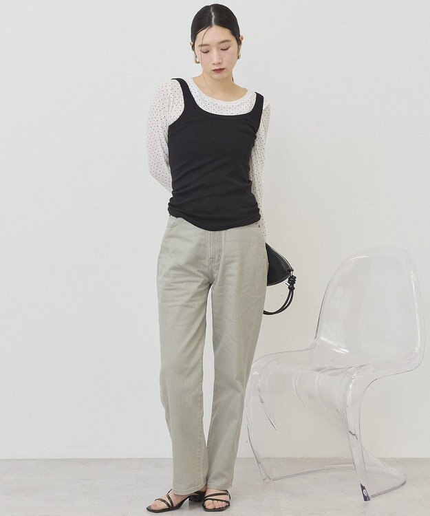 AMERICAN HOLIC シアードットプルオーバー Off White