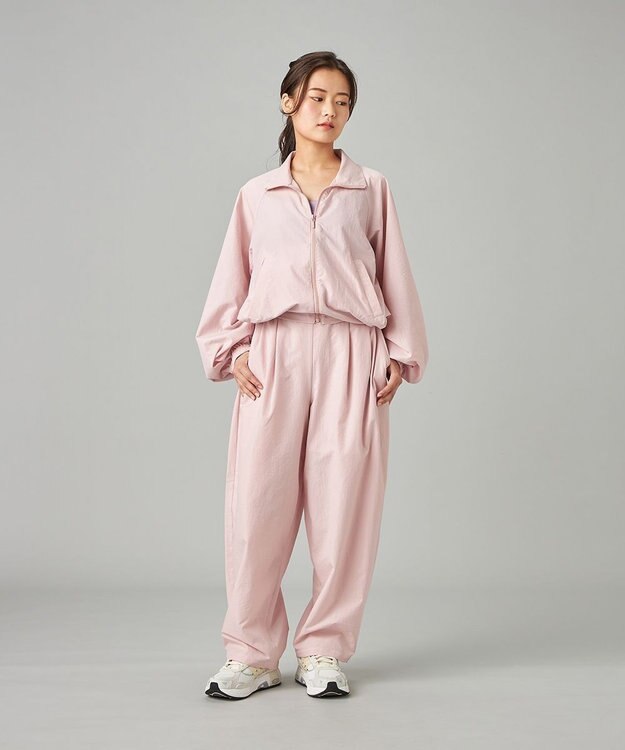 Chacott マイクロドットワイドパンツ ピンク