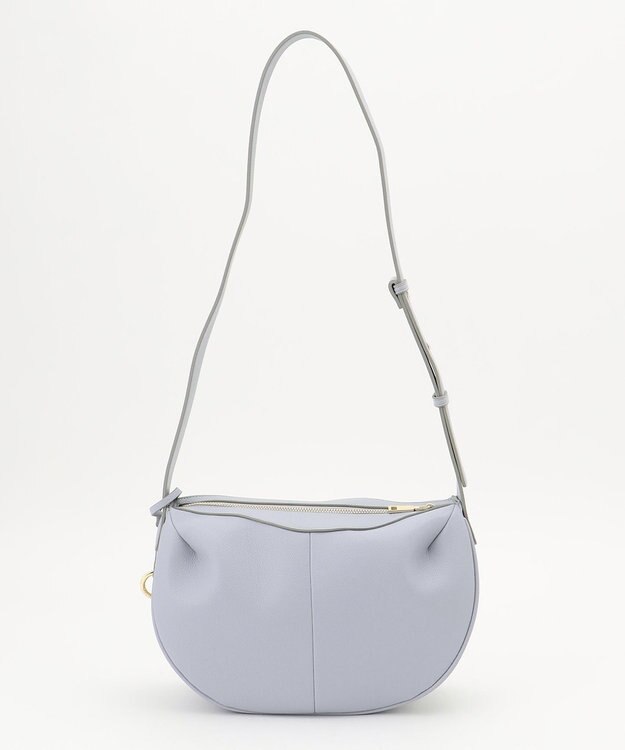 組曲 【人気につき再入荷！】ハーフムーンショルダー バッグ スカイブルー系