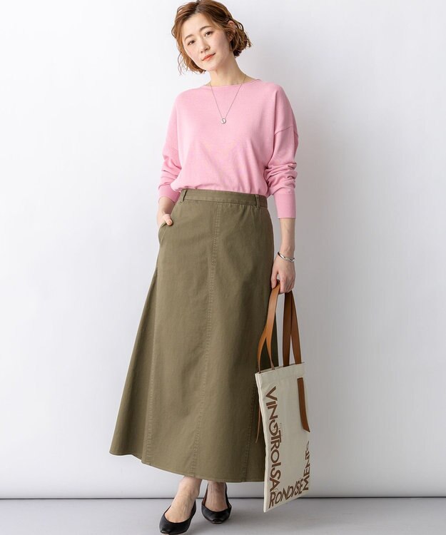 23区 【先行予約】メタルトップ ドロップ ネックレス シルバー系