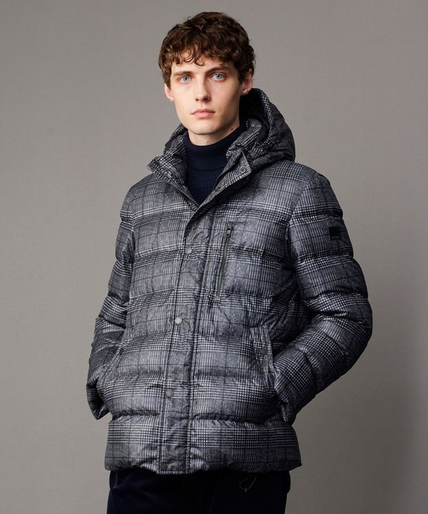 キングサイズ・撥水/フード取り外し可/ダウン】パウダータフタ ダウン