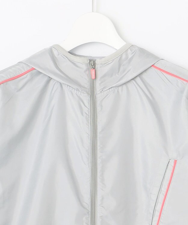 23区GOLF 【WOMEN】【撥水】ブライトタフタ ブルゾン ライトグレー系