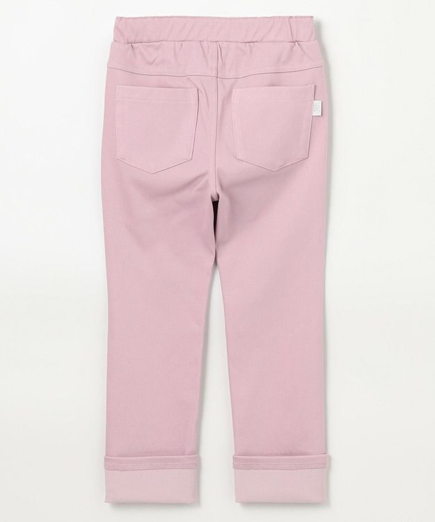 組曲 KIDS 【110-140㎝】ハートデニムニット パンツ ピンク系