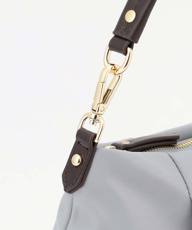 J.PRESS LADIES 【新色登場！・WEB限定カラーあり・2way】ナイロン ショルダー バッグ ライトグレー系