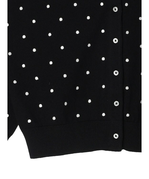 AMERICAN HOLIC Ｄｏｔモックネックニットカーディガン Dot