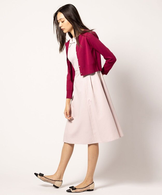 TOCCA 【洗える】DEW カーディガン ローズ系