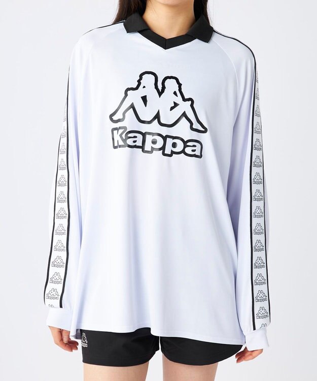 OP／FILA 【Kappa】ラッシュゲームシャツ・ボードショーツ付き　4点セット水着 ホワイト