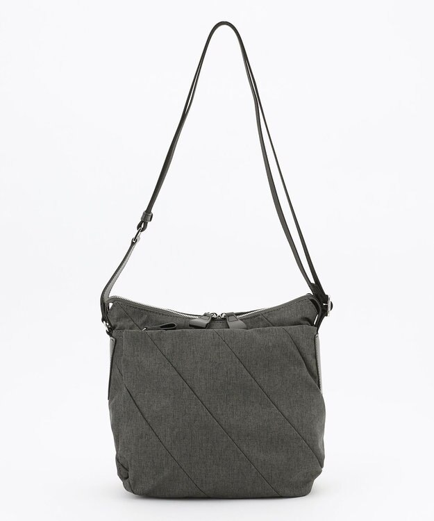 Y'SACCS ストリームラインショルダー ダークグレー