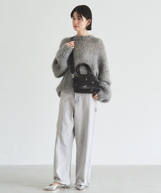 russet WOODLANDER 2WAYミニトートバッグ(CE-1668) Horse/BK