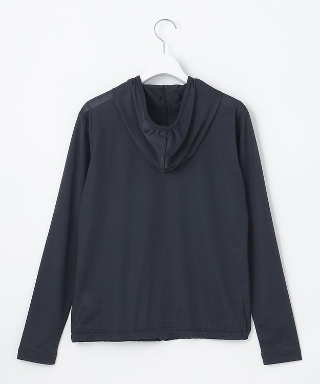 23区GOLF 真夏ゴルフにも最適【WOMEN】【UVケア】３０Ｄカノコ インナーパーカ ネイビー系