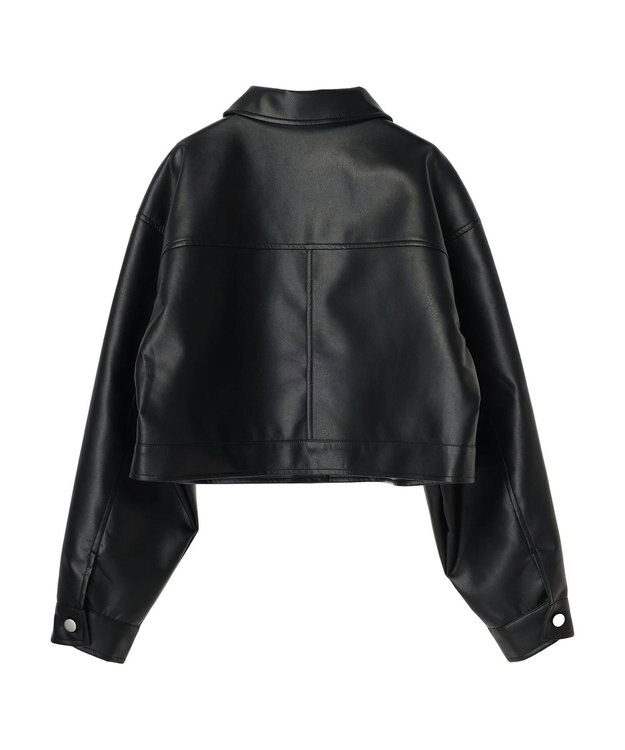 Green Parks ・ＥＬＥＮＣＡＲＥ　ＤＵＥ　合皮Ｇジャン Black