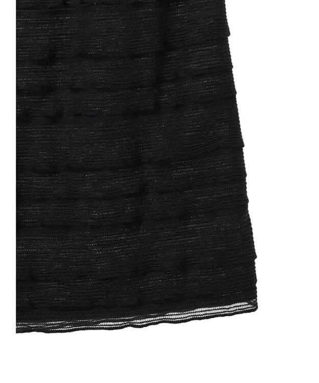 Green Parks ・ＥＬＥＮＣＡＲＥ　ＤＵＥ　ティアードフリルナロースカート Black