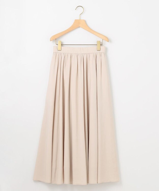 組曲 【レングス調整可能】バウンディングシャーティングスカート アイボリー系