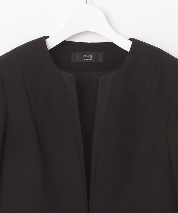 自由区 FORMAL 【ウォッシャブル対応】ウォッシャブルドビーアンサンブル ブラック系