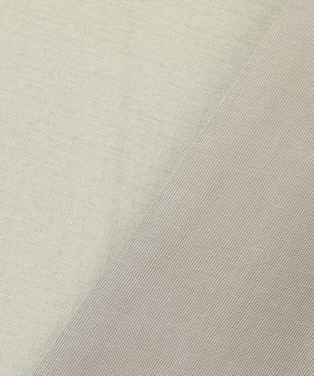 ICB L Vi/Ly/Liツイル  ノーカラージャケット カーキ系