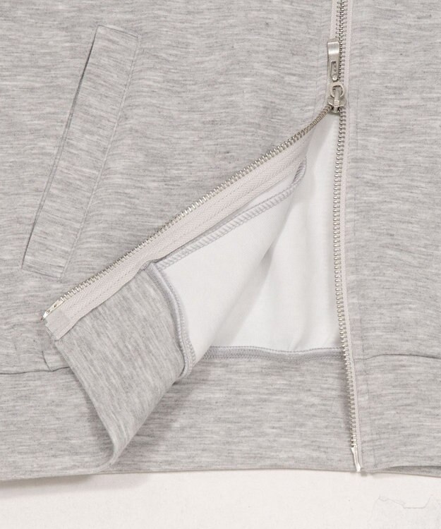 WEGO ダンボールレースパーカー 杢グレー