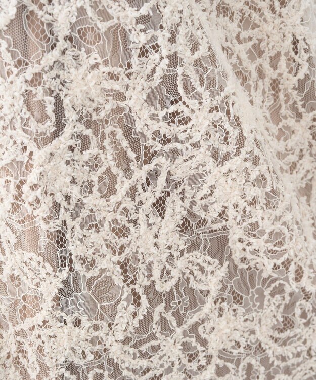 earth music&ecology モールレースラップスカート Ivory