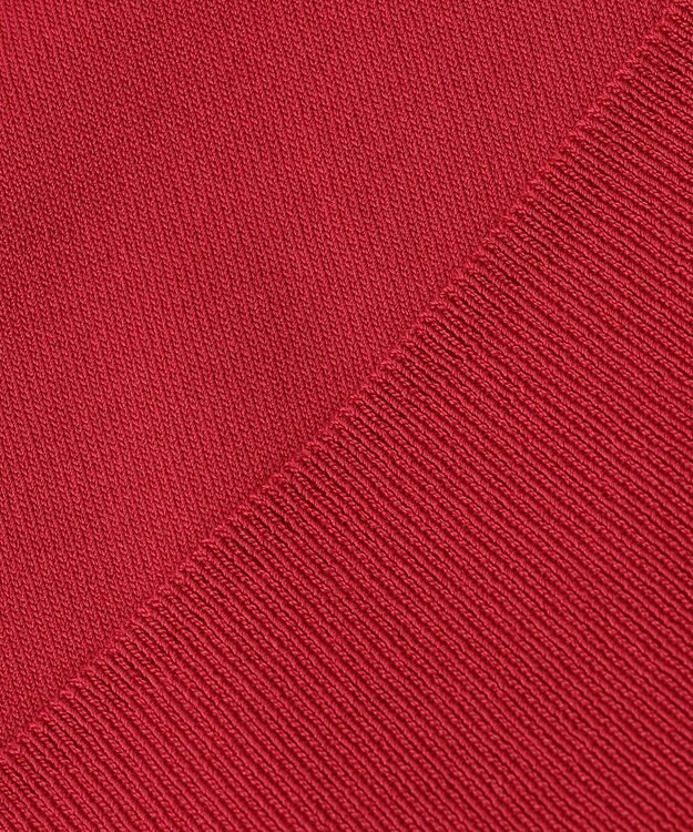 ANY SIS 【洗える】タックポイント ニット レッド