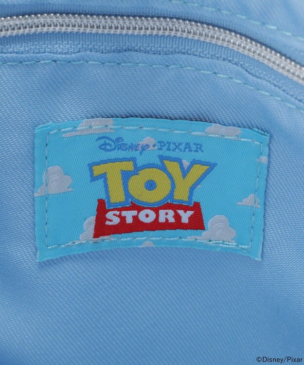 earth music&ecology 【予約】チャーム付キルティングショルダー/TOY STORY サックスブルー