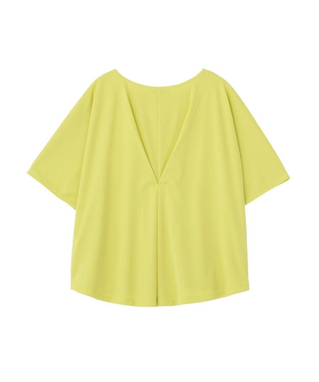 Green Parks マルチ機能バックデザインブラウス Lime Green