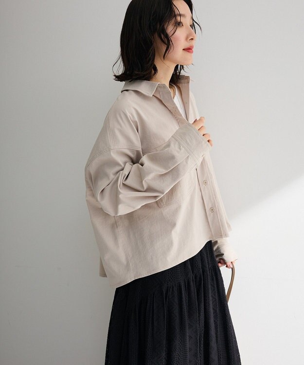 Green Parks ワークシャツジャケット Light Beige