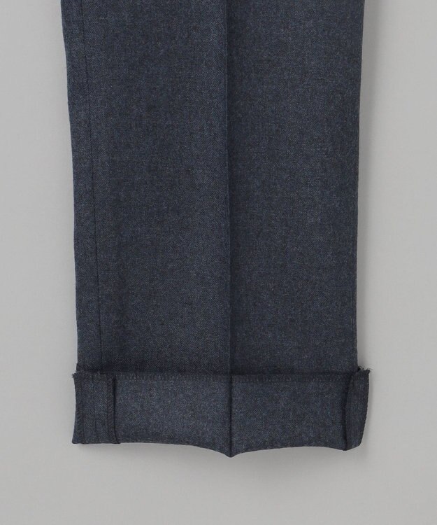 GOTAIRIKU 【保温性/ストレッチ/シワになりにくい】サキソニーストレッチパンツ_ノータック(25年モデル） ネイビー系