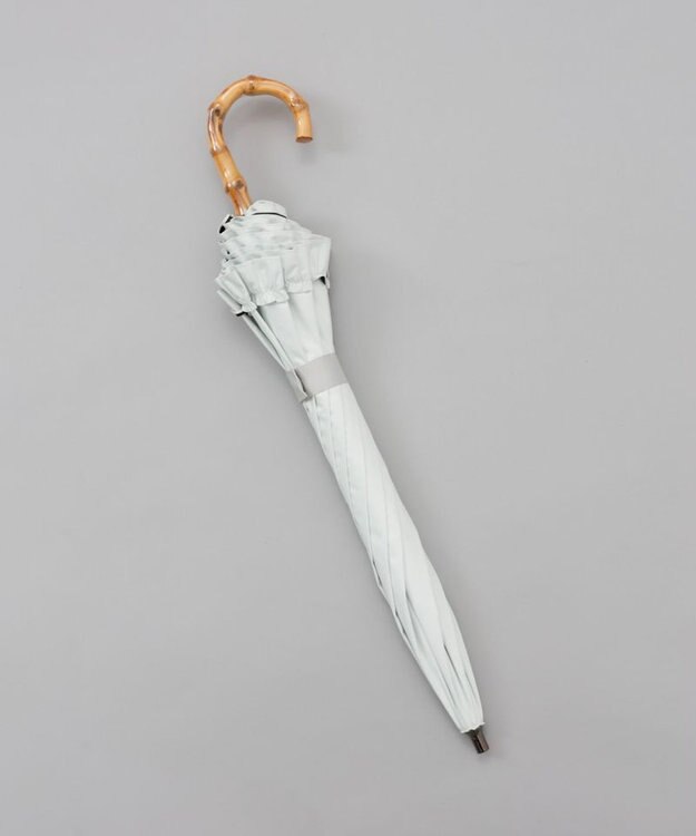 AURORA 【WEB・直営店限定】フリル晴雨兼用傘（1段スライドショート） ホワイト