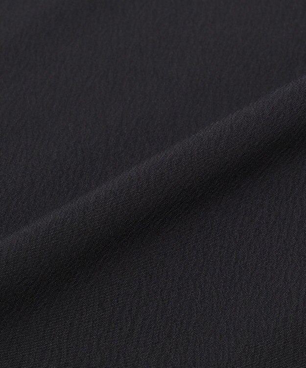 WEGO クレープオープンカラーシャツ（SS） ブラック中濃色