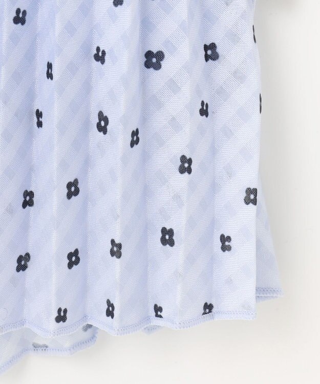 組曲 KIDS 【110-140cm】Tiny Flower スカート ミストブルー系5