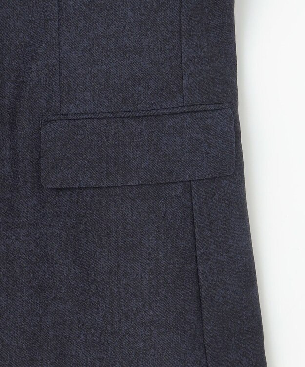 JOSEPH ABBOUD 【キングサイズ・洗える/速乾/防しわ/軽量/ストレッチ/JAPANファブリック】コンフォータブルレース ジャケット ネイビー系