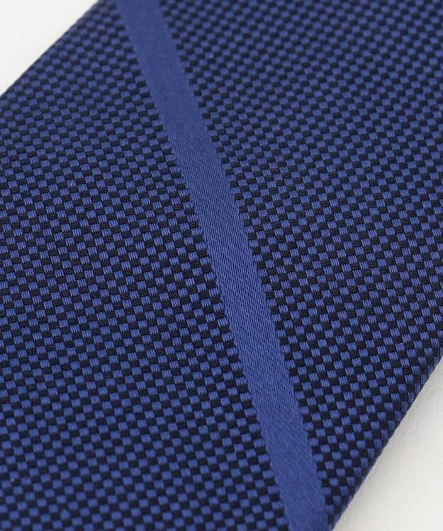 J.PRESS MEN ジオメトリック ストライプネクタイ ネイビー系1