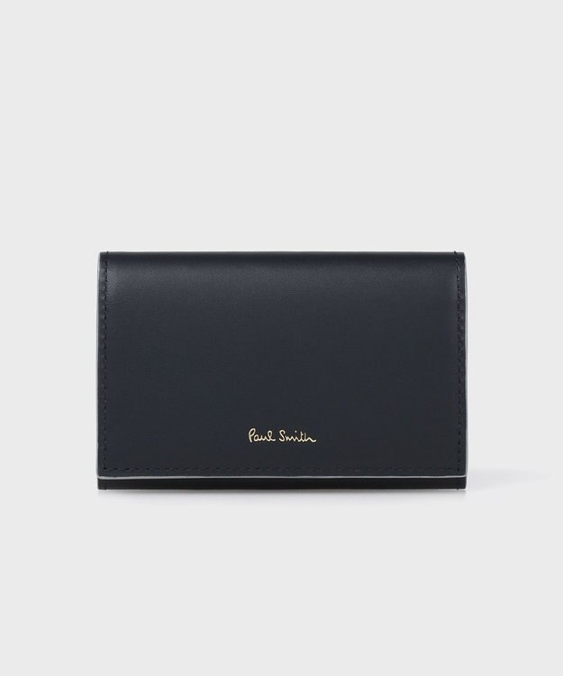 Paul Smith サプルレザー 名刺入れ ネイビー