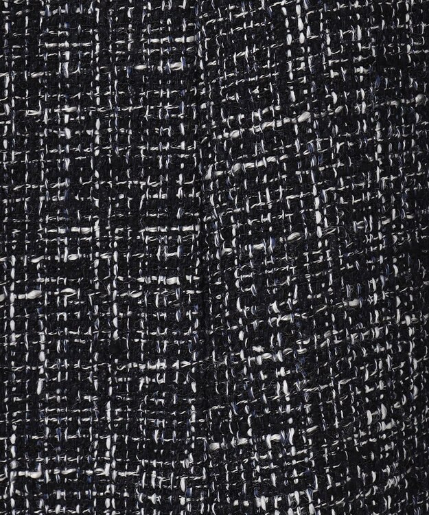 J.PRESS LADIES ファンシーツイード スカート ネイビー系1