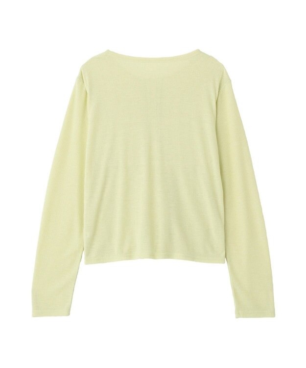 CRAFT STANDARD BOUTIQUE シャーリングカーディガン Lime Green