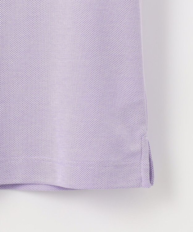 JOSEPH ABBOUD 【愛されて20年！オーガニックコットン使用】ダディ ポロシャツ ライラック系