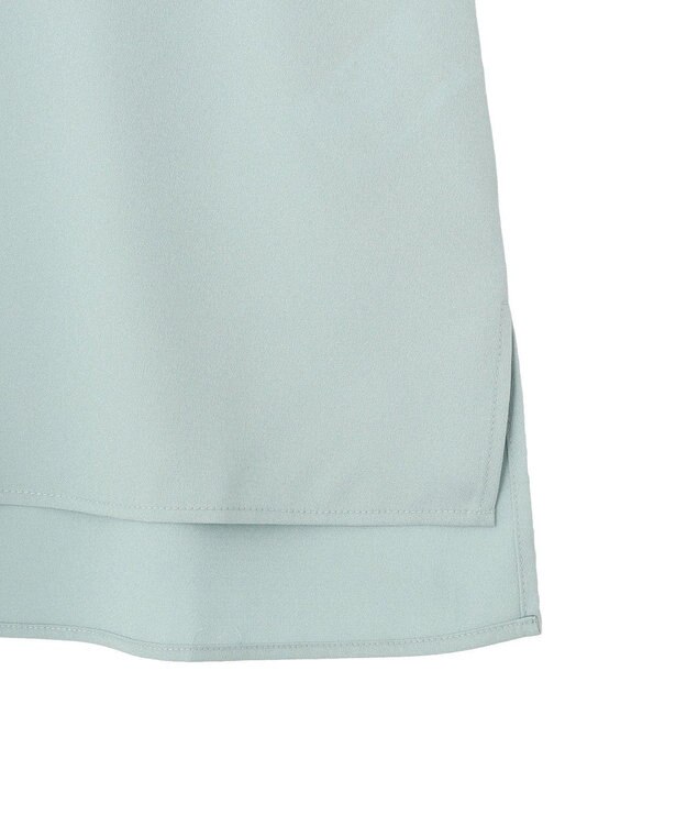 YECCA VECCA 2wayストライプリボンブラウス Mint