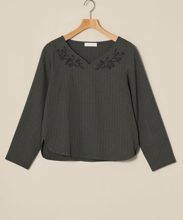 ONWARD Reuse Park 【any SiS】ブラウス秋冬 グレー