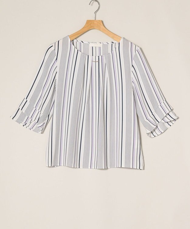 ONWARD Reuse Park 【any SiS】ブラウス秋冬 ネイビー